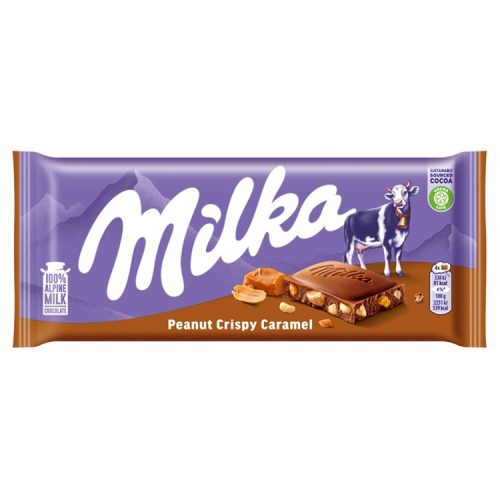 Milka táblás peanut-crispy - 90g