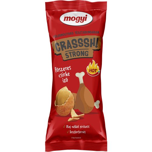 Mogyi Crassh Strong tésztabundás földimogyoró fűszeres csirke ízű - 60g