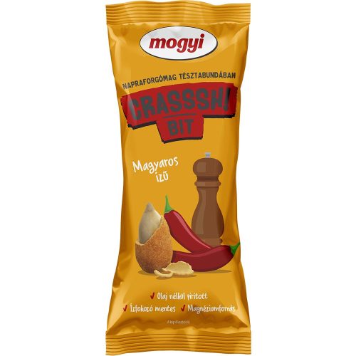 Mogyi Crassh Bit tésztabundás napraforgómag magyaros - 70 g