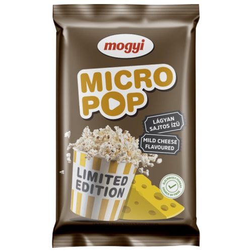 Mogyi Micro Pop lágy sajtos ízű - 80g