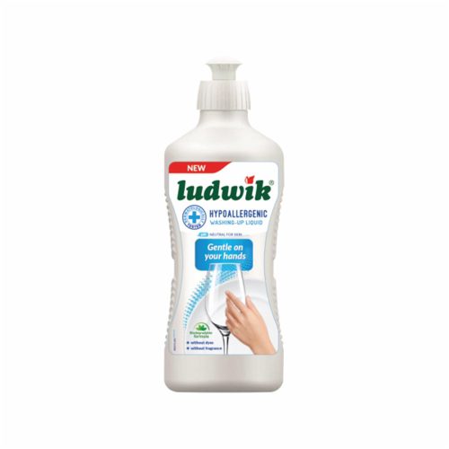 Ludwik mosogatószer antiallergén, illatmentes - 450 ml