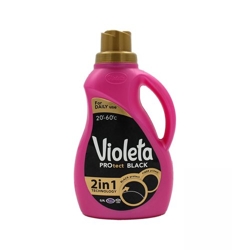 Violeta Protect Black mosógél fekete ruhákhoz - 900ml