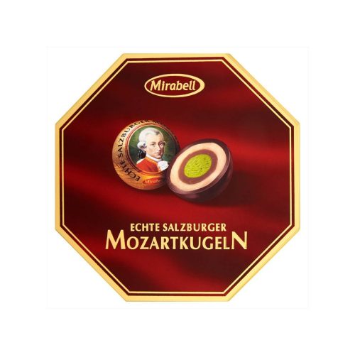 Mirabell Mozartgolyó oktogon dobozban 6 db - 100g