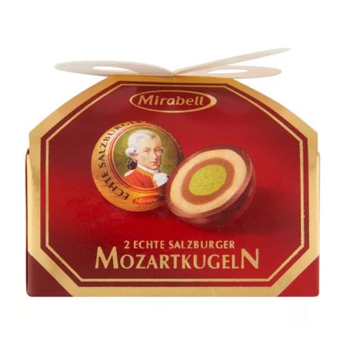 Mirabell Mozartgolyó masni dobozban 2db - 34g