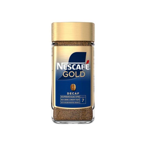 Nescafe koffeinmentes üveges instant kávé GOLD - 100g