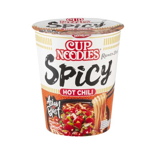 Nissin noodles csípős bögrés leves - 66g