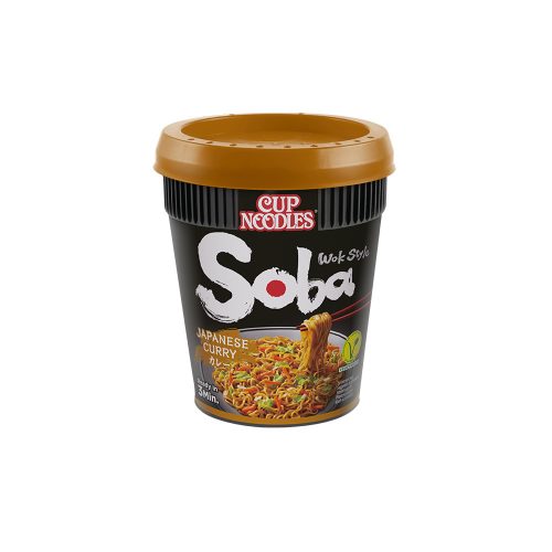 Nissin soba bögre japán curry wok style - 109g