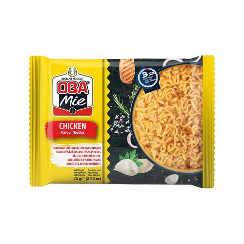 OBA MIE csirkehús ízű instant tésztás leves - 75g