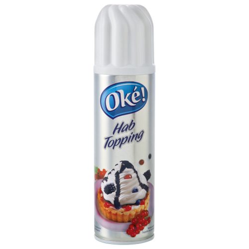 OKÉ! habspray - topping enyhén cukrozott - 250ml