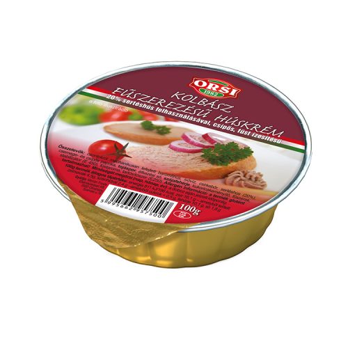 Orsi kolbász fűszerezésű húskrém - 100 g