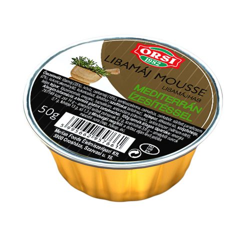 Orsi libamáj mousse mediterrán fűszerrel - 50g