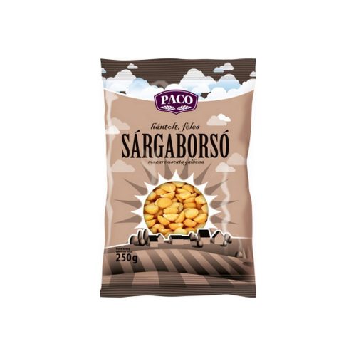 PACO hántolt feles sárgaborsó - 250g