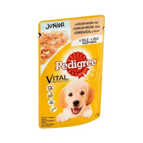 Pedigree alutasokos csirke junior - 100g