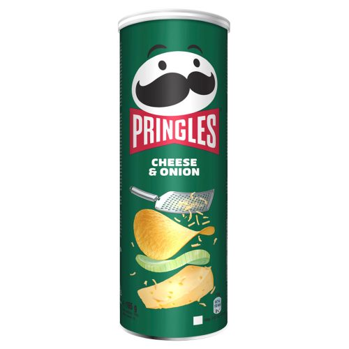 Pringles cheese and onion snack - 165g
