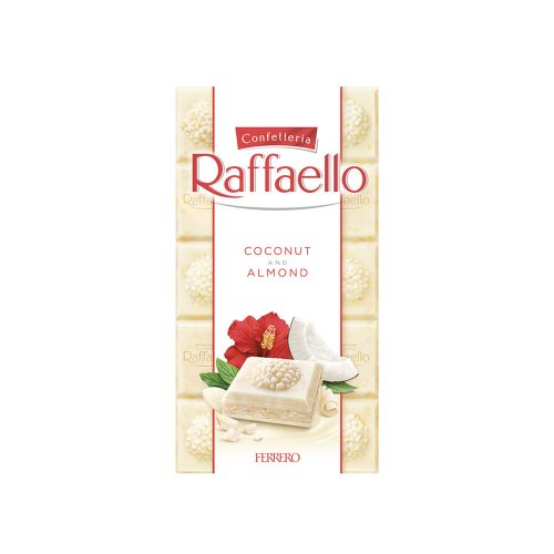 Raffaello táblás fehércsokoládé - 90g