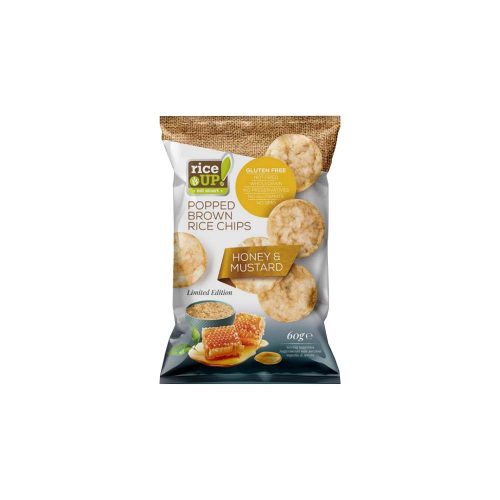 Rice Up rizs chips mézes mustáros ízű - 60g