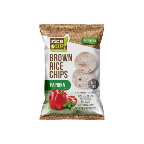 Rice Up rizs chips paprika ízű - 60g