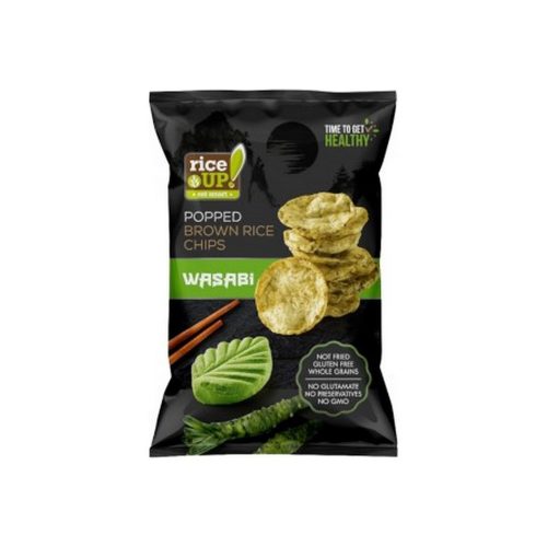 Rice Up rizs chips wasabi ízű - 60g