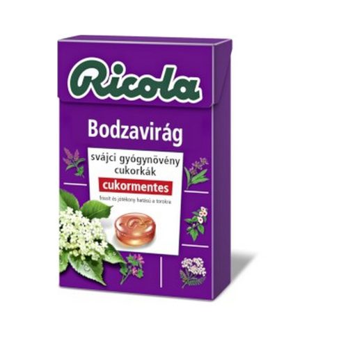 Ricola cukorka bodza - 40g