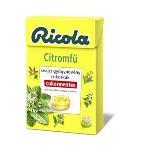 Ricola cukorka citromfű - 40g