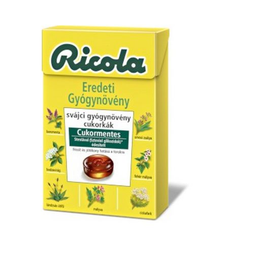 Ricola cukorka original herb - 40g