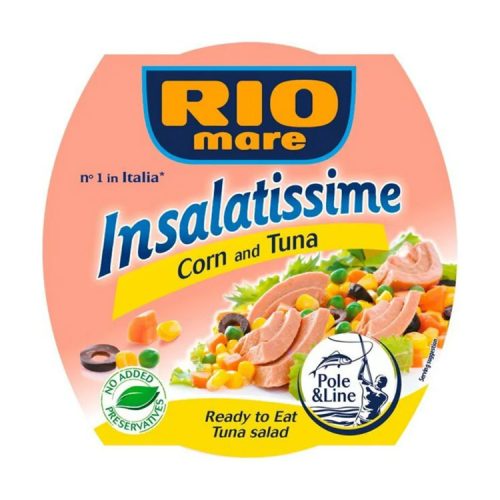 Rio mare insalatissime tonhalsaláta kukoricás - 160g