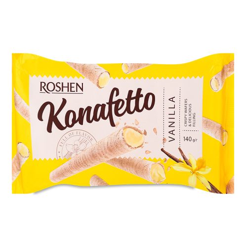 Roshen Konafetto vaniliakrémes ostyarúd - 140g