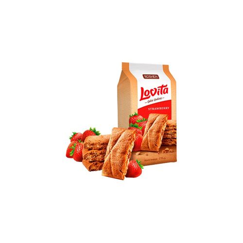 Roshen Lovita Cake Cookies epres teasütemény - 168g