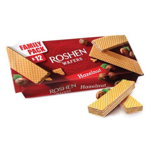 Roshen Wafers mogyorókrémes ostya - 216g