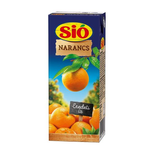Sió narancs ízű gyümölcsital 12% - 200ml