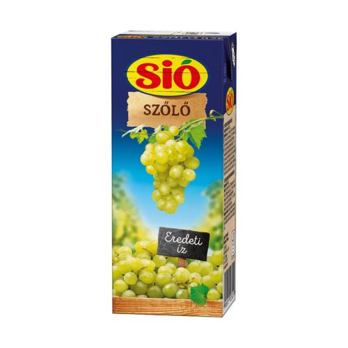 Sió szőlő ízű gyümölcsital 12% - 200ml