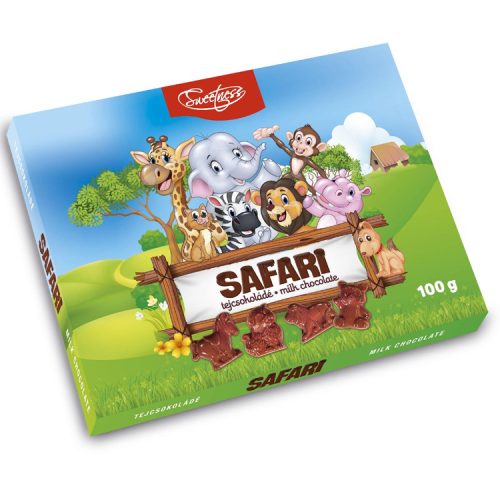 Sweetness Safari tejcsokoládé desszert - 100g