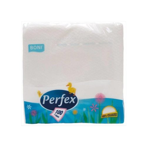 Perfex Boni szalvéta 1 rétegű 33x33 - 100 db