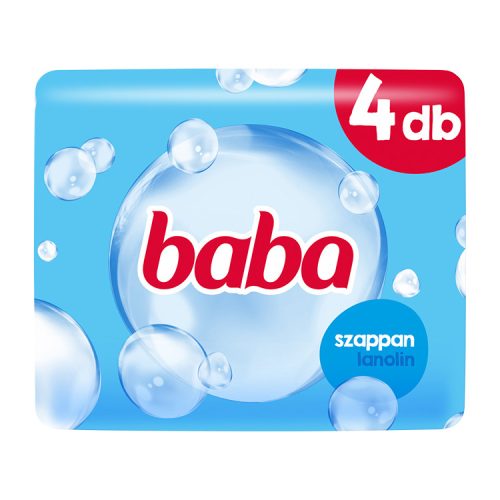 Baba szappan lanolinos 4db-os csomagolás 4*90g