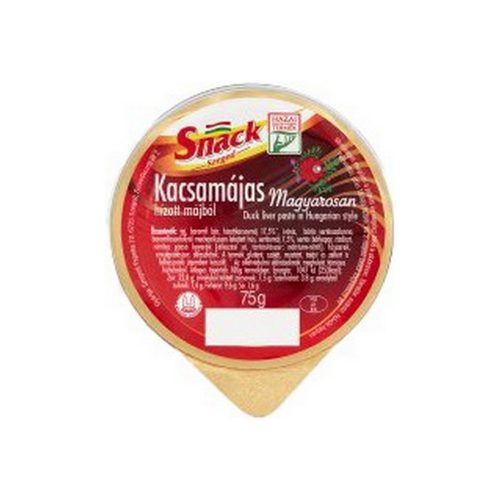 Snack kacsamájas magyarosan - 75g