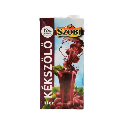 Szobi kékszőlő ízű üdítőital 12% - 1000ml