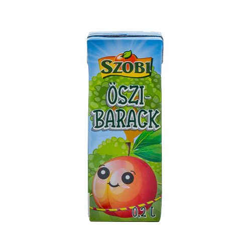 Szobi őszibarack ízű üdítőital 12% - 200ml