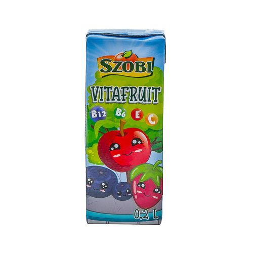 Szobi Vitafruit Poros üdítőital 12% - 200Ml