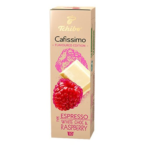 Tchibo Cafissimo Espresso málna és fehércsokoládé kávékapszula 10x7g- 70g