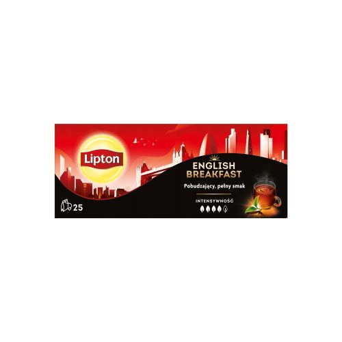 Lipton fekete tea 25 filteres English Breakfast - 50g