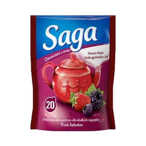 Saga gyümölcs tea erdei gyümölcs 20 filter - 34g