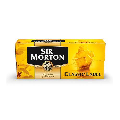 Sir Morton tea classic label - 35g