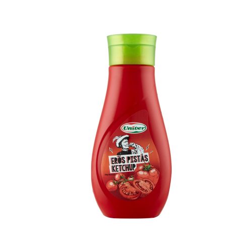 Univer Erős Pistás Ketchup - 470 g