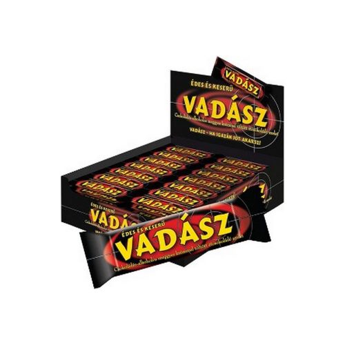 Vadász szelet édes-keserű étcsokoládé - 25g