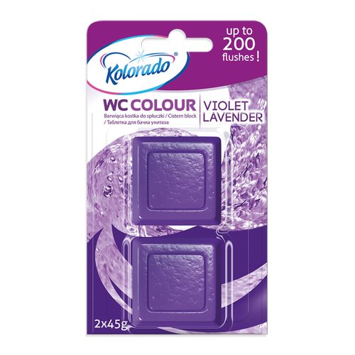 Kolorado toalett tartály tabletta levendula - 2x45g