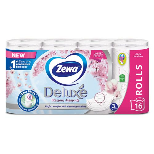 Zewa Deluxe Limited Edition (szezonális) 3 rétegű toalettpapír 16 tekercs