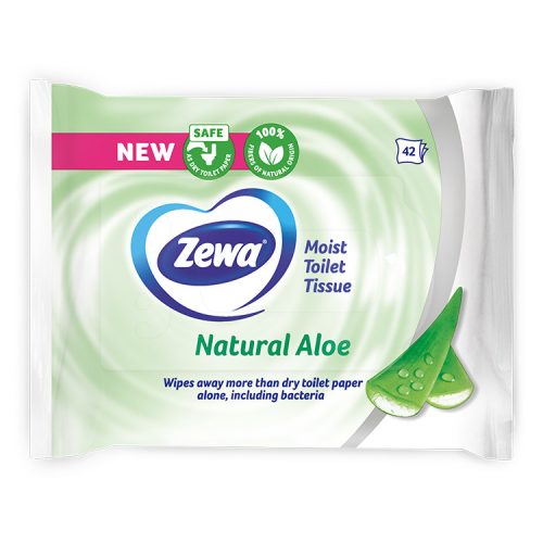 Zewa Aloe Vera (aloe) nedves toalettpapír - 42 db