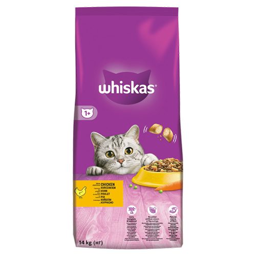 Whiskas száraz csirke - 14000g