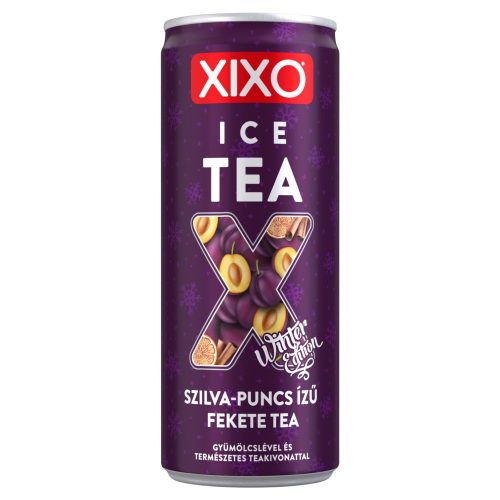 Xixo Ice Tea alma-méz ízű fekete tea - 250ml
