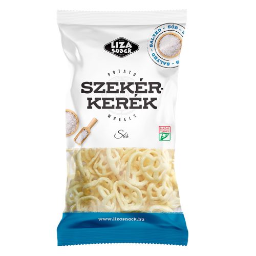 Liza Burgonyaszirom Szekérkerék sós - 40g